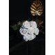Buket Beyaz Güller 7 li Demet Hasır İple Sarılı