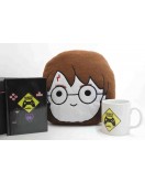 Eğlenceli Hediye Seti - Harry Potter Yastık Gamer Zone Kupa Bardak ve Defter Hediye Kutusu