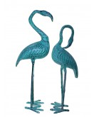 Metal İkili Flamingo Seti 105-100 Cm 104100cmyeşil