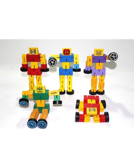 Ahşap Transformers Robot 6Aly365