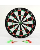 Çift Taraflı 30 Cm Dart Tahtası Ve 4 Adet Ok 6aly716