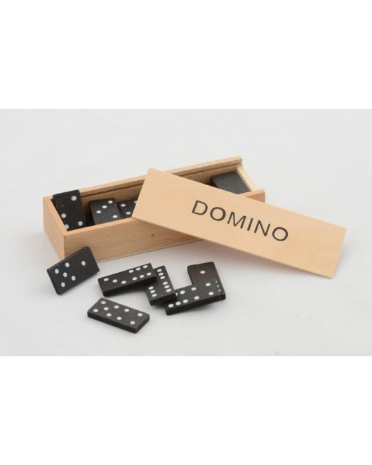 Ahşap Domino Kutulu ALK105