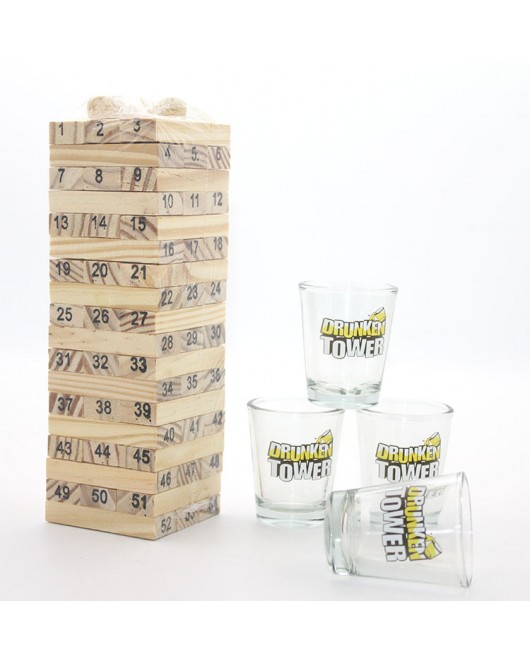 Jenga Shot Bardak Oyunu Alk1085