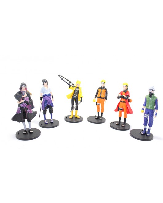 Silikon Anime Figür 6'lı Set ALK147