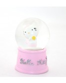 Minik Işıklı Hello Kitty Kar Küresi 7 Cm Alk1774