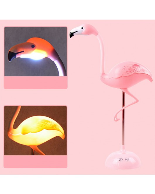 Ledli Dokunmatik Flamingo Lamba ALK241