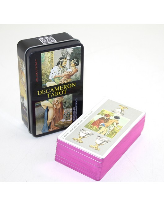 Metal Kutulu Tarot Kartı Alk2768