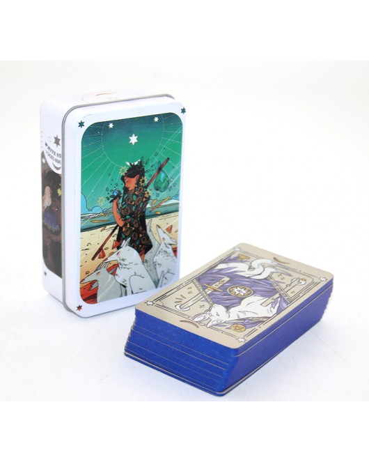 Metal Kutulu Tarot Kartı Alk2770