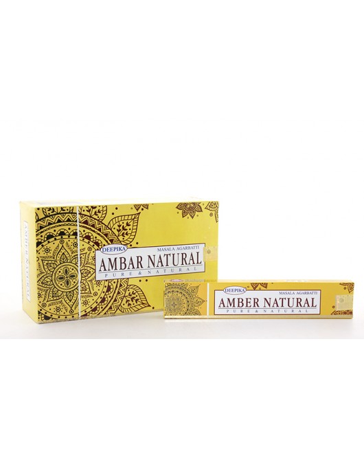 Deepıka Amber Natural Aromalı Çubuk Tütsü 15 Gr