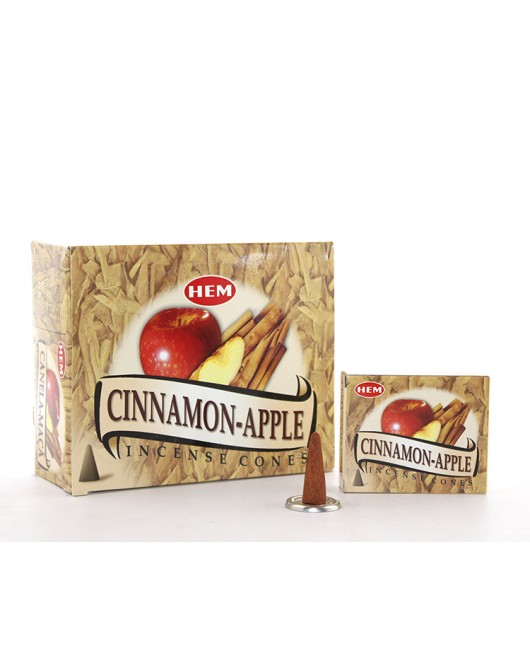 Cinnamon Apple Aromalı Konik Tütsü