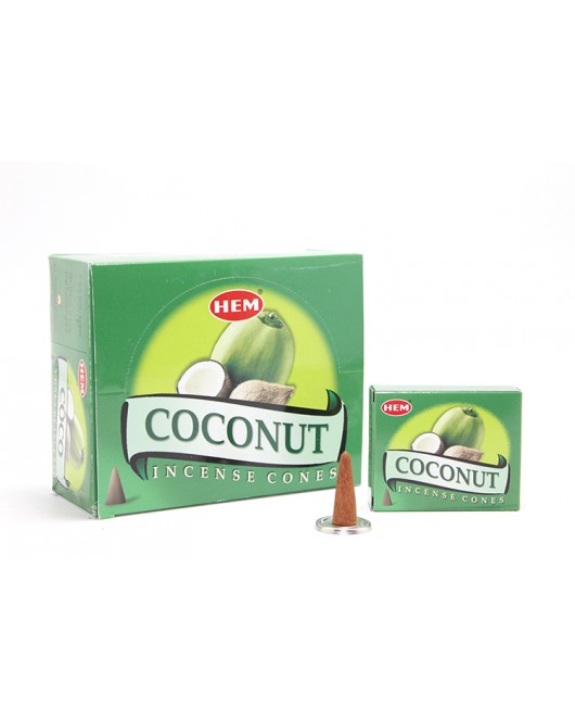 Coconut Aromalı Konik Tütsü