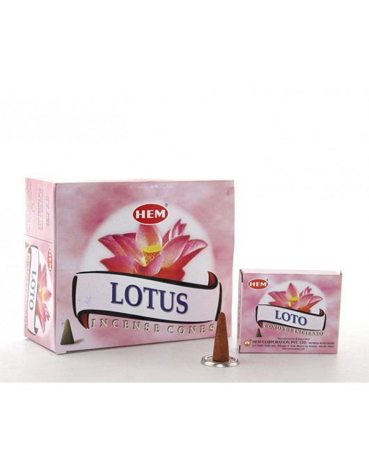 Lotus Aromalı Konik Tütsü