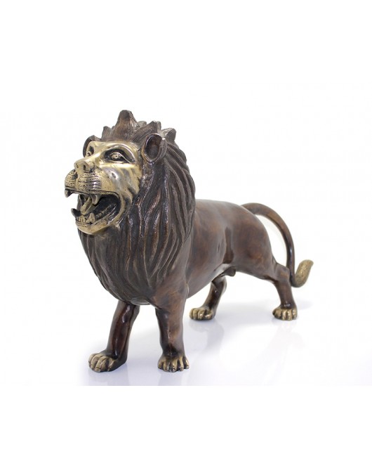 Metal Aslan Biblosu 60 Cm KSK263