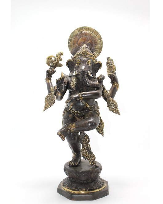 Pirinç Ganesha Figürü