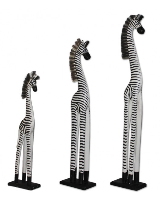 Ahşap 1 Metre 3'lü Zebra ST00022