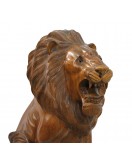 Ahşap Aslan Figürü 50 cm ST00037