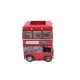 Dekoratif Metal Araba Londra Şehir Otobüsü Kalemlik